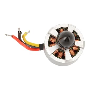 Quadcopter Motor, Easy, Durable Replacement Drone Engine 920 KV with M6 Nuts for Propeller (Black)