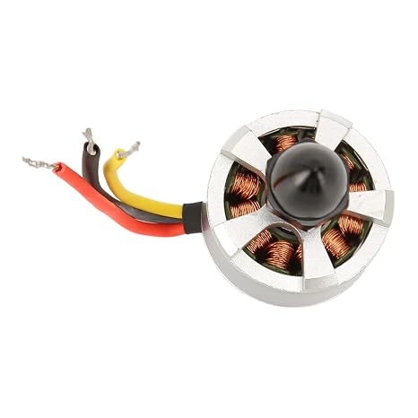 Quadcopter Motor, Easy, Durable Replacement Drone Engine 920 KV with M6 Nuts for Propeller (Black)
