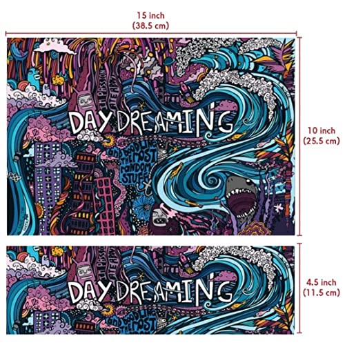 Image of Full Laptop Skin Bubble-Free HD Quality Sticker for Laptops Upto 15.6 inch Compatible with Apple /Dell /HP /Lenovo /Acer /Asus /Sony (Dustproof|Waterproof|Scratchproof|Reusable) - Day Dreaming FLBK3