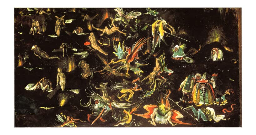 Poster encadré Hieronymus Bosch pour créer une ambiance mystique chez soi