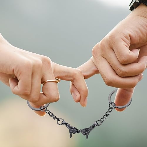 Miniatura 6 de Pinky Promise - Regalos para parejas, regalos a juego para parejas, regalos para novio, novia, regalos de 1 año, aniversario, cumpleaños, para novio