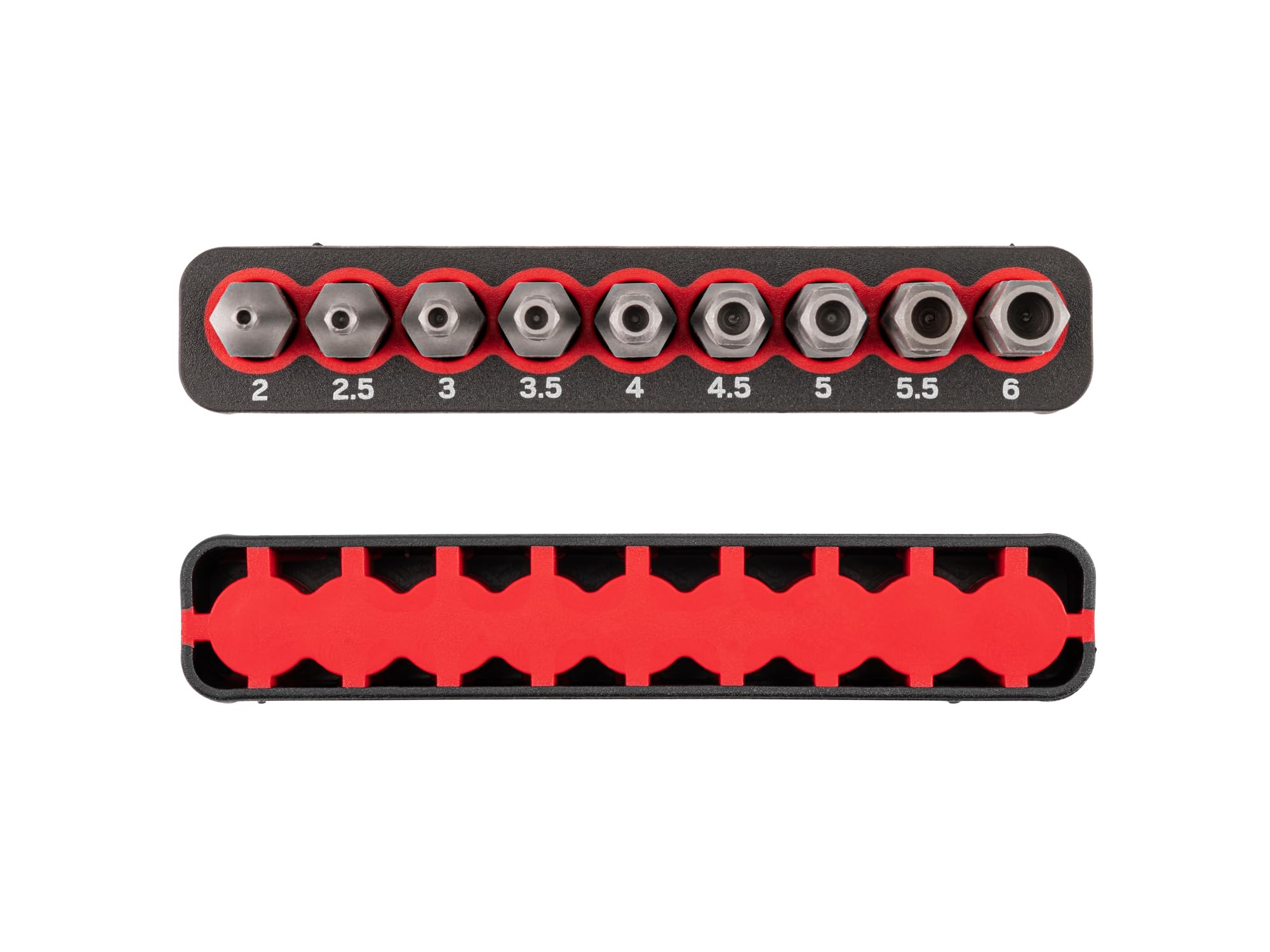 Tekton 1/4" Hex Bit Set with Rail - 9 Piece -4 Tekton 1/4" Hex Bit Set with Rail - 9 Piece -4