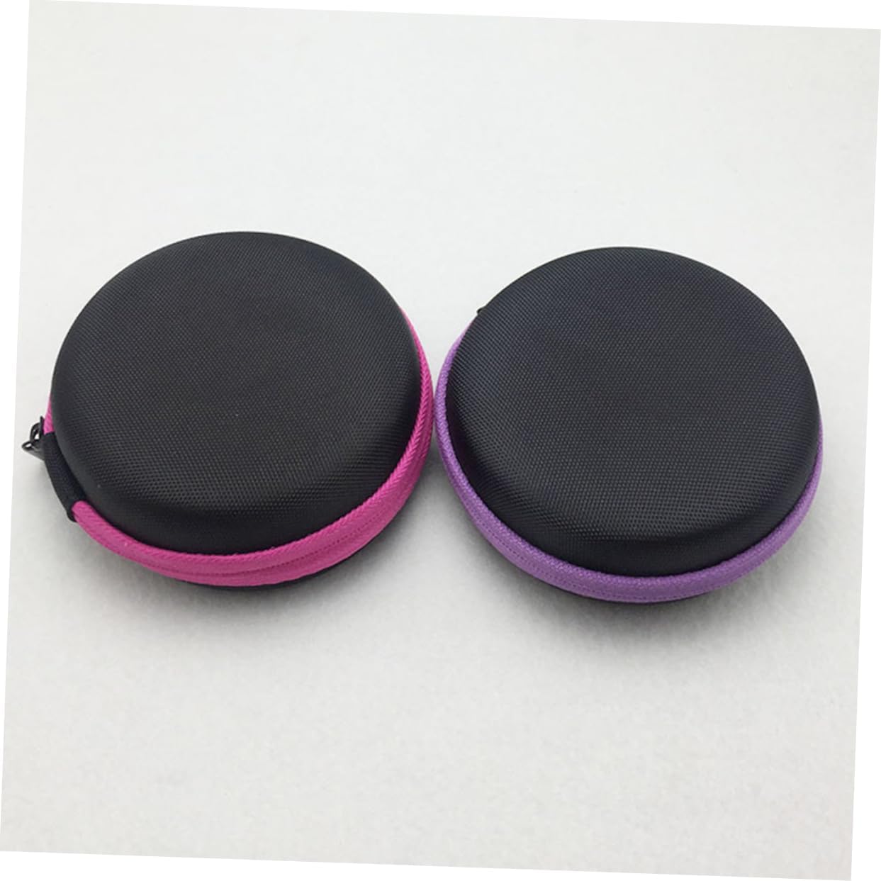 balacoo 4pcs Storage Bag Compartments Portable Round Case Holder for Bottles Random Color for Travel and Organizing Essential Oils