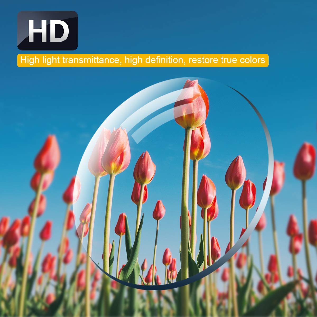 MIRYEA Blue Light Blocking Computer Reading Glasses Photochromic Anti Glare Sunglasses