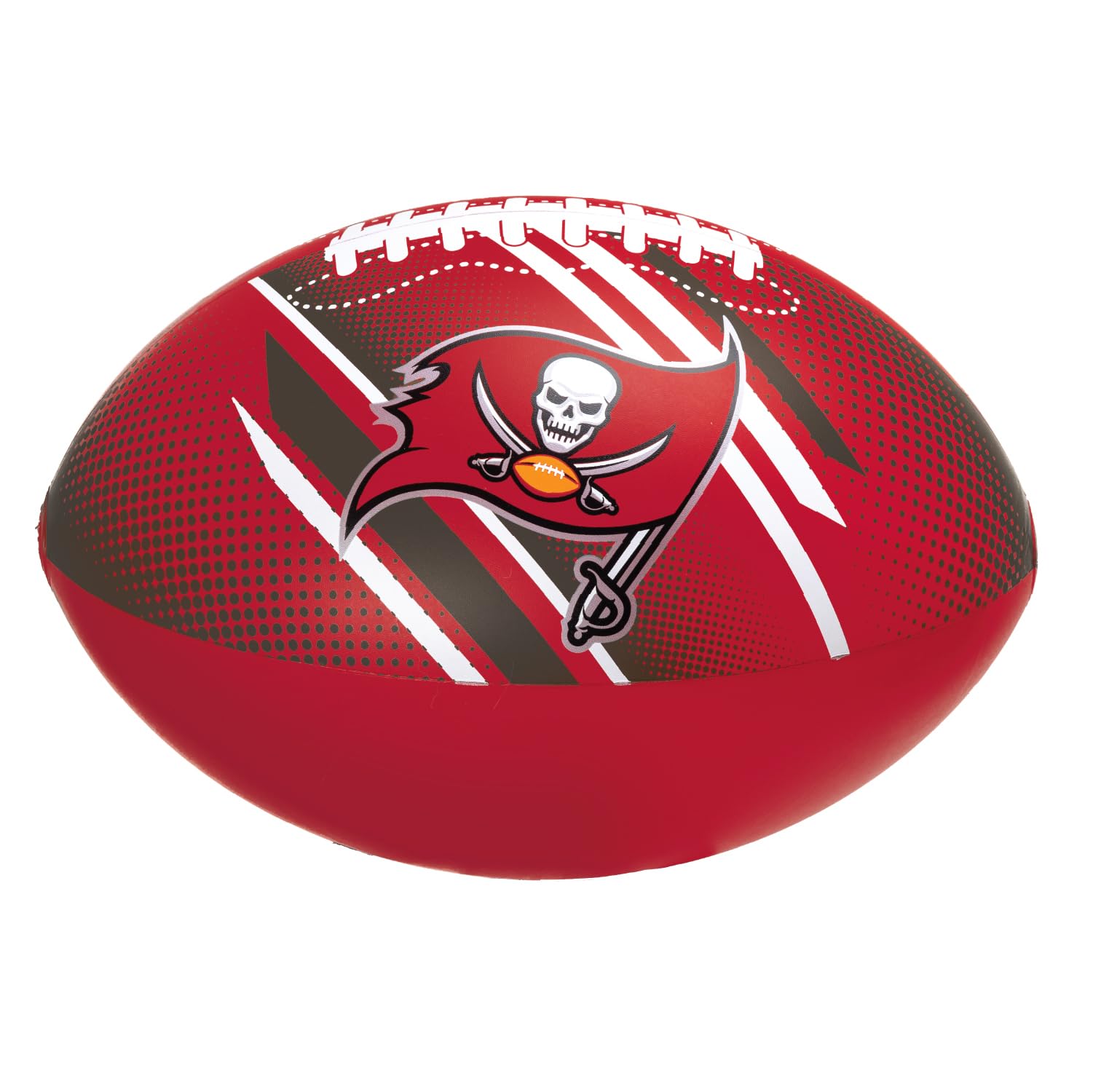 BigMouth Tampa Bay Buccaneers 18” Inflatable Pool Football Officially Licensed NFL Fan Gear Merchandise Beach Ball Games for Adults and Teens