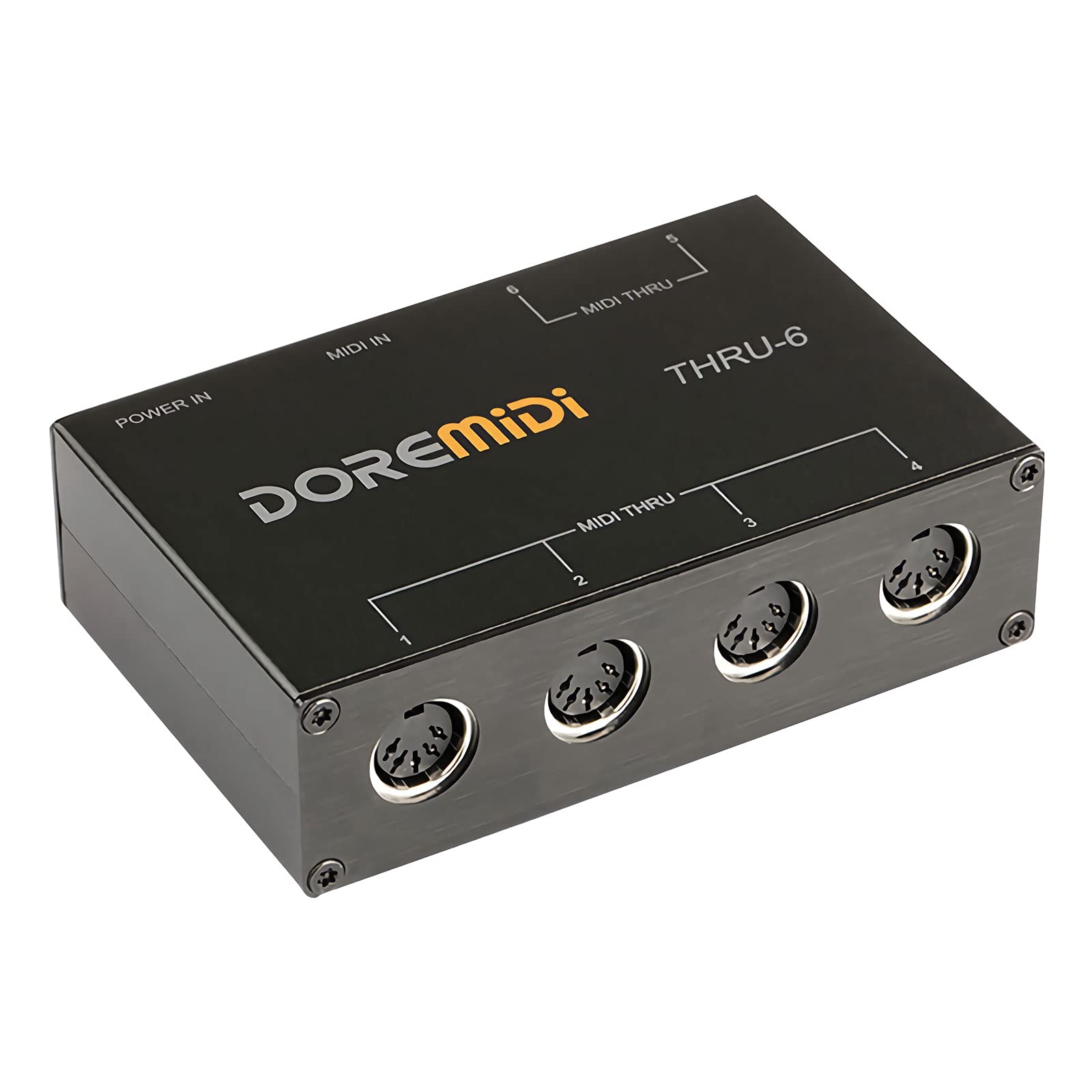 Buy 1in 6out MIDI Thru Box MIDI Splitter, High Speed USB MIDI Host