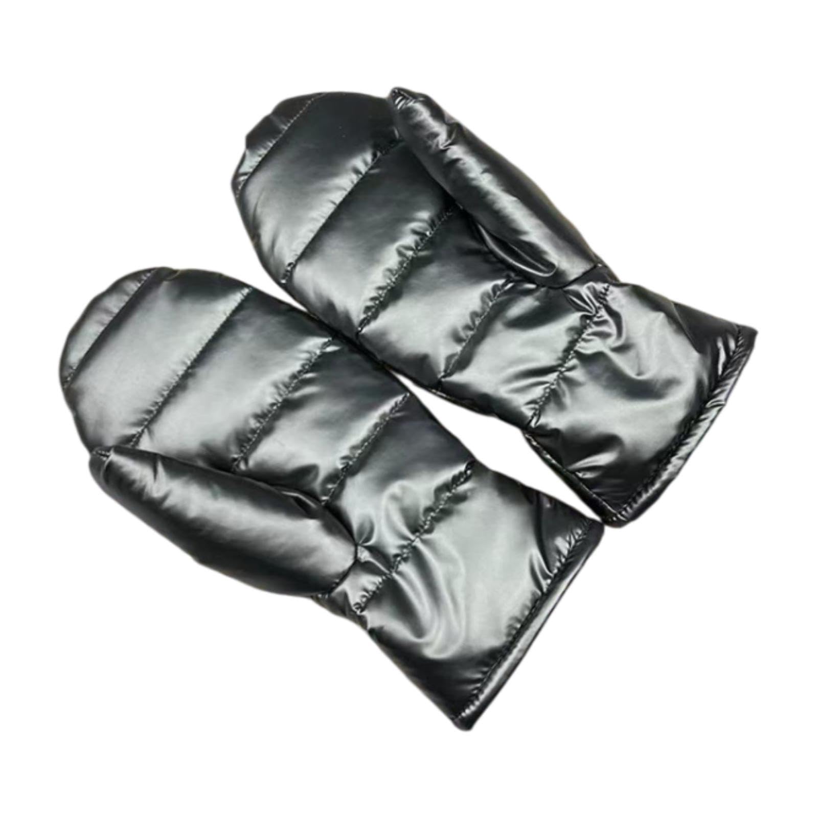 Winter Mittens for Women Hand Warm Warm Gloves for Outdoor Sports Hiking Ski Deep Grey-image-13