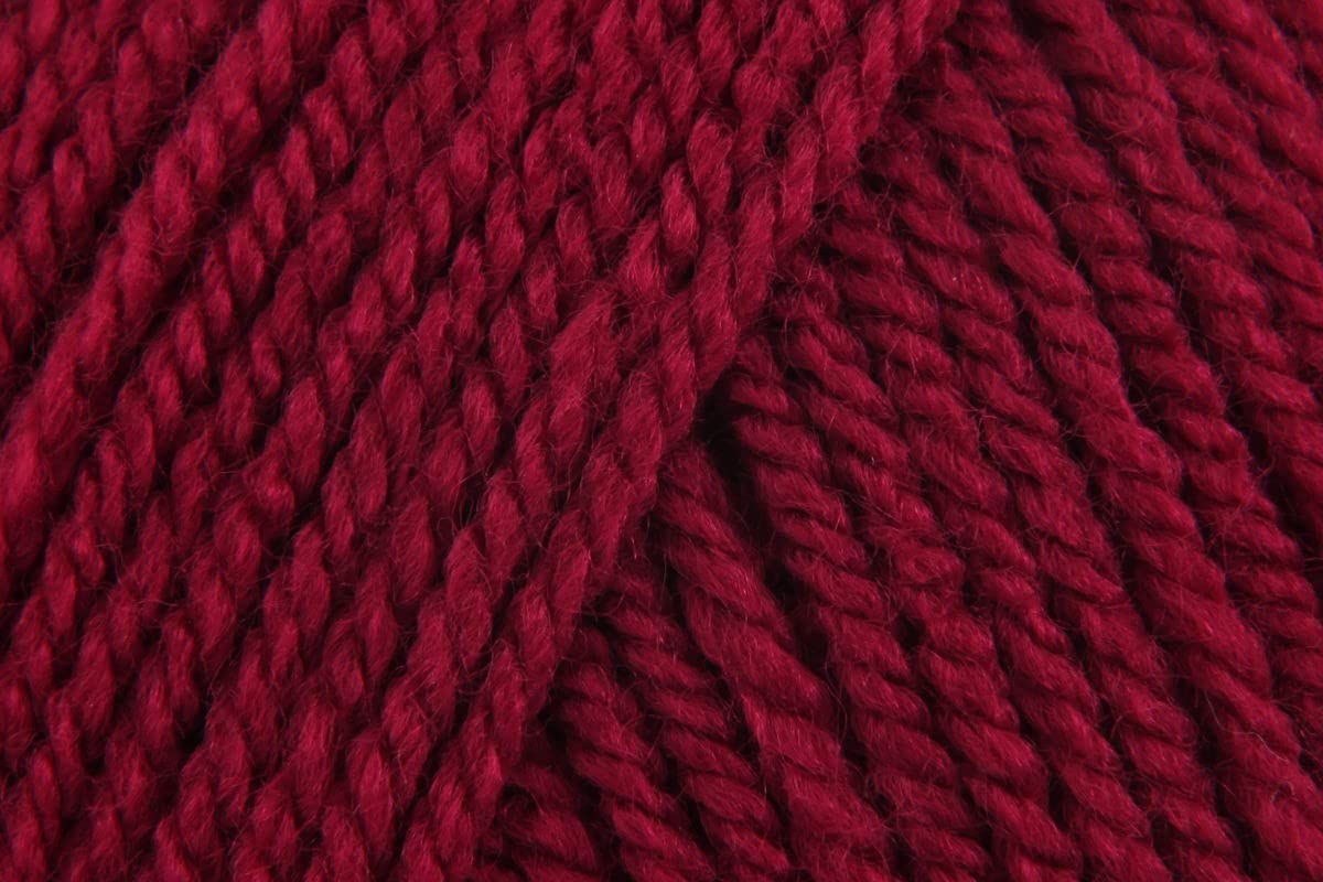 Stylecraft Special DK Crochet Yarn, Soft 100% Double Knitting Wool for Toys, Blankets, Cushion Covers, Jumpers - 100g Balls - Claret (1123)- PK of 5 GET 3 Ball Free=8 Ball