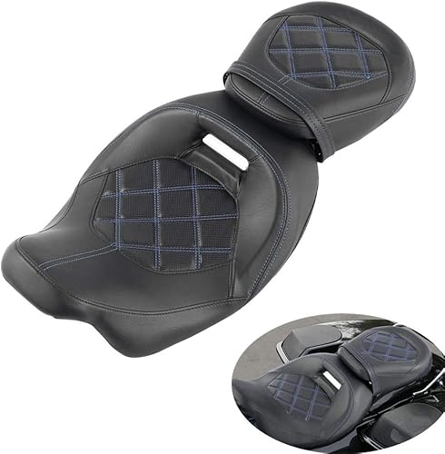 Juego de asiento de conductor y pasajero de perfil bajo para Harley Touring Road King FLHR Street Glide Road Glide Street Glide Ultra Limited