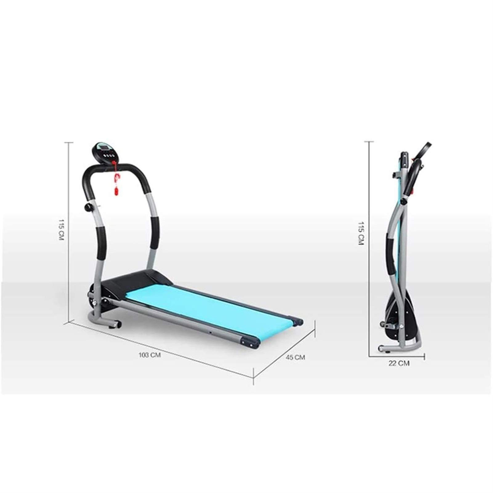 Amazon | 家庭用コンパクト折りたたみ式トレッドミル 低騒音