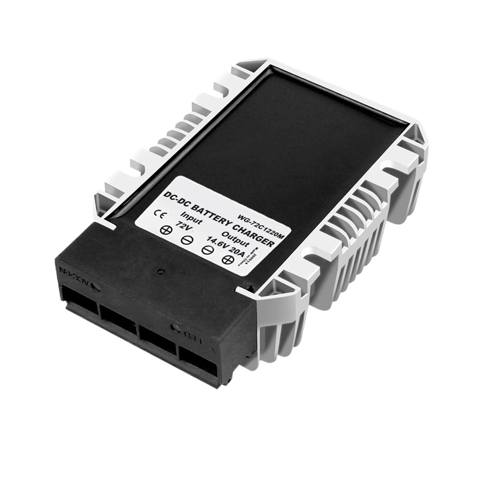 18-90V 24V 36V 48V 60V 72V to 14.6V 20A DC DC Charger Waterproof Lithium Chargers for Cars Boats Dual Battery System(18-90V)