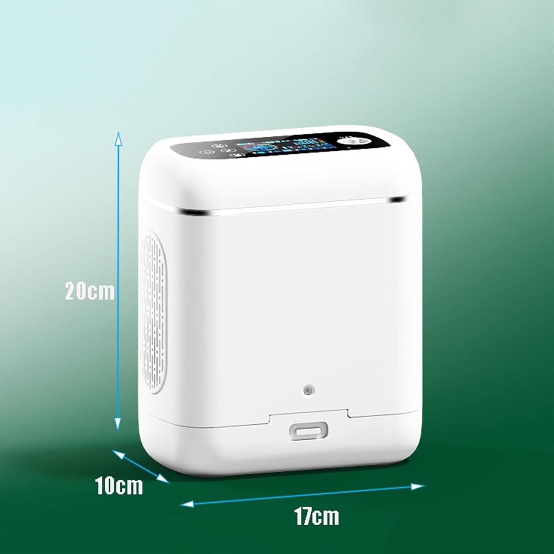 OPLKIOP sopan Portable Oxygen Generator for Travel 1-5L,Dual Modes Lightweight Oxygen Machine with Complete Set of Accessories，ulse Portable Oxygen Machine for Home/Travel Use 90%+-3%,AC/DC