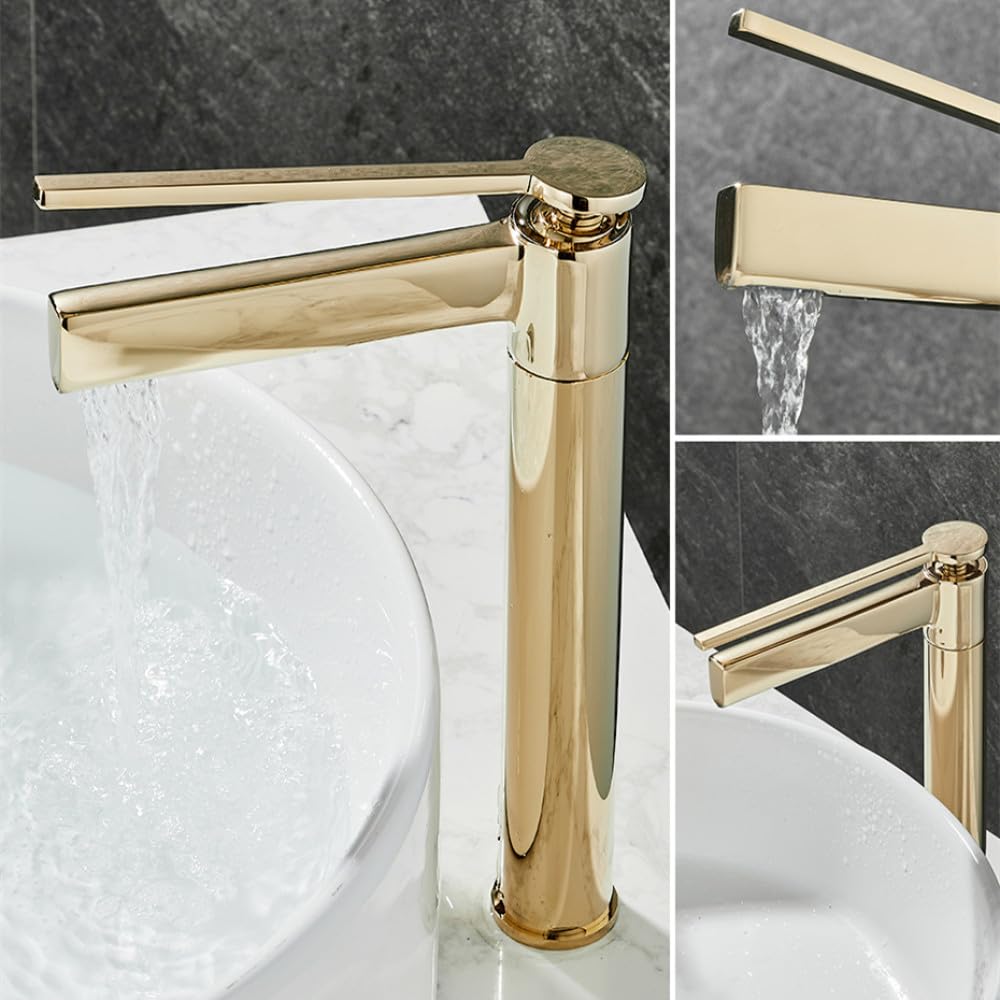 Waschtischarmaturen, Deckmontage, Badezimmer-Wasserhahn, Messingmischer, Einhand-Warm- und Kaltwasserhahn, Waschbeckenmischer, Waschbecken-Wasserhahn, Toilette, grau, CHINA