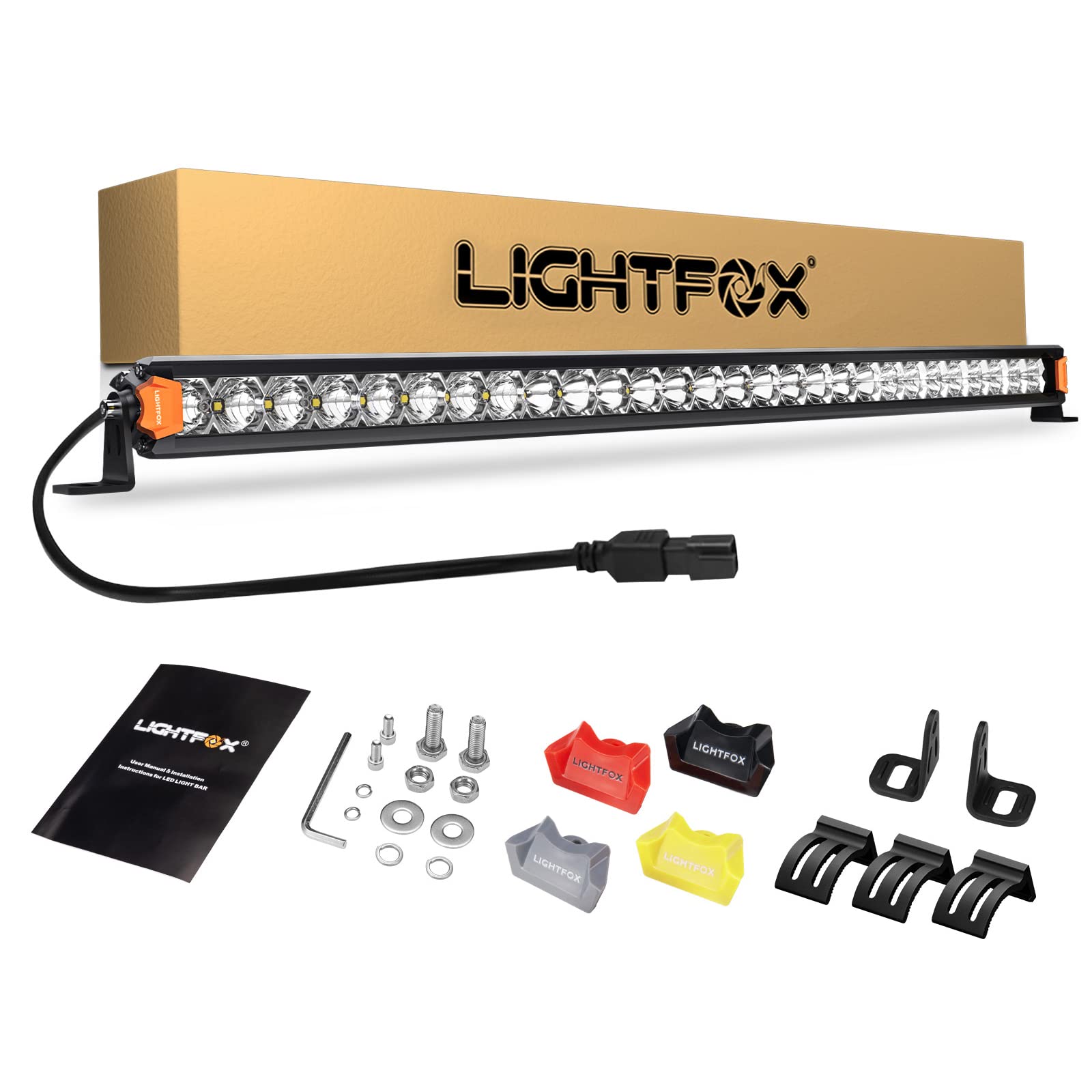 Photo 1 of 28 Inch Slim LED Light Bar - Single Row Off Road Light Bars