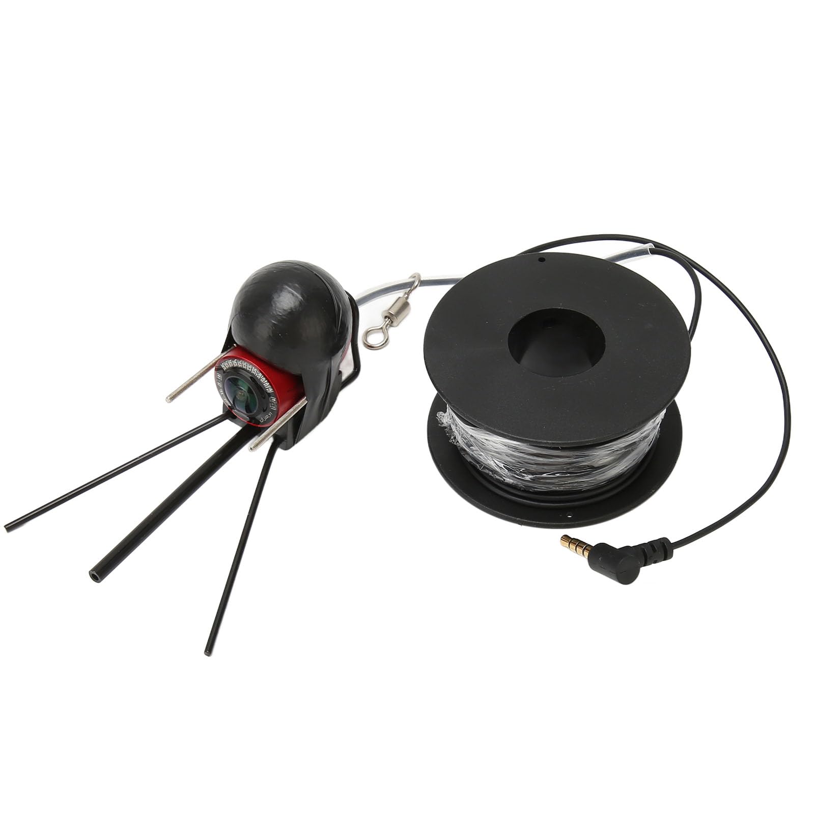 Fotocamera da Pesca Subacquea Schermo TN HD da 4,3 Pollici, Fish Finder IP68 Profondità Luce Notturna Impermeabile, Fotocamera da Pesca 195 Gradi Grandangolo Batteria da 10000 MAh (20 m / 21,9 yd