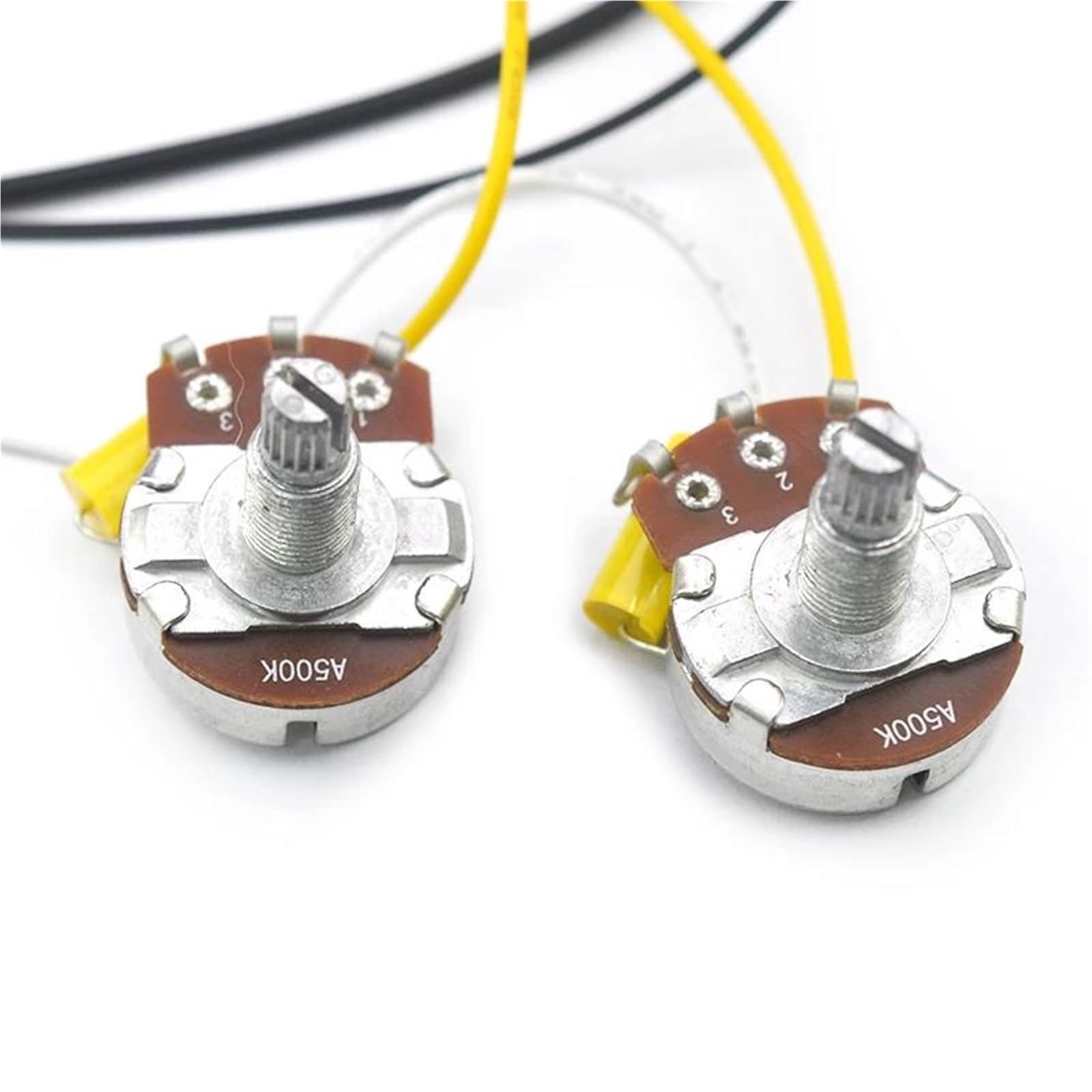 Kits Harnais Guitare Câblés Faisceau de câbles pour guitare électrique circuit pré câblé bobine divisée 2T1V interrupteur 5 voies Push Pull 500K