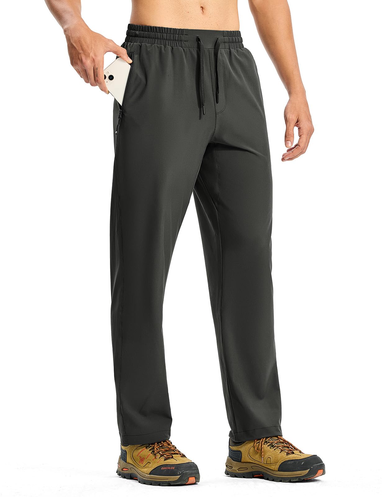 Rdruko Jogginghose Herren Trainingshose Lang Dünne Sporthose Sommer Wanderhose Leicht Outdoorhose Freizeithose Trekkinghose