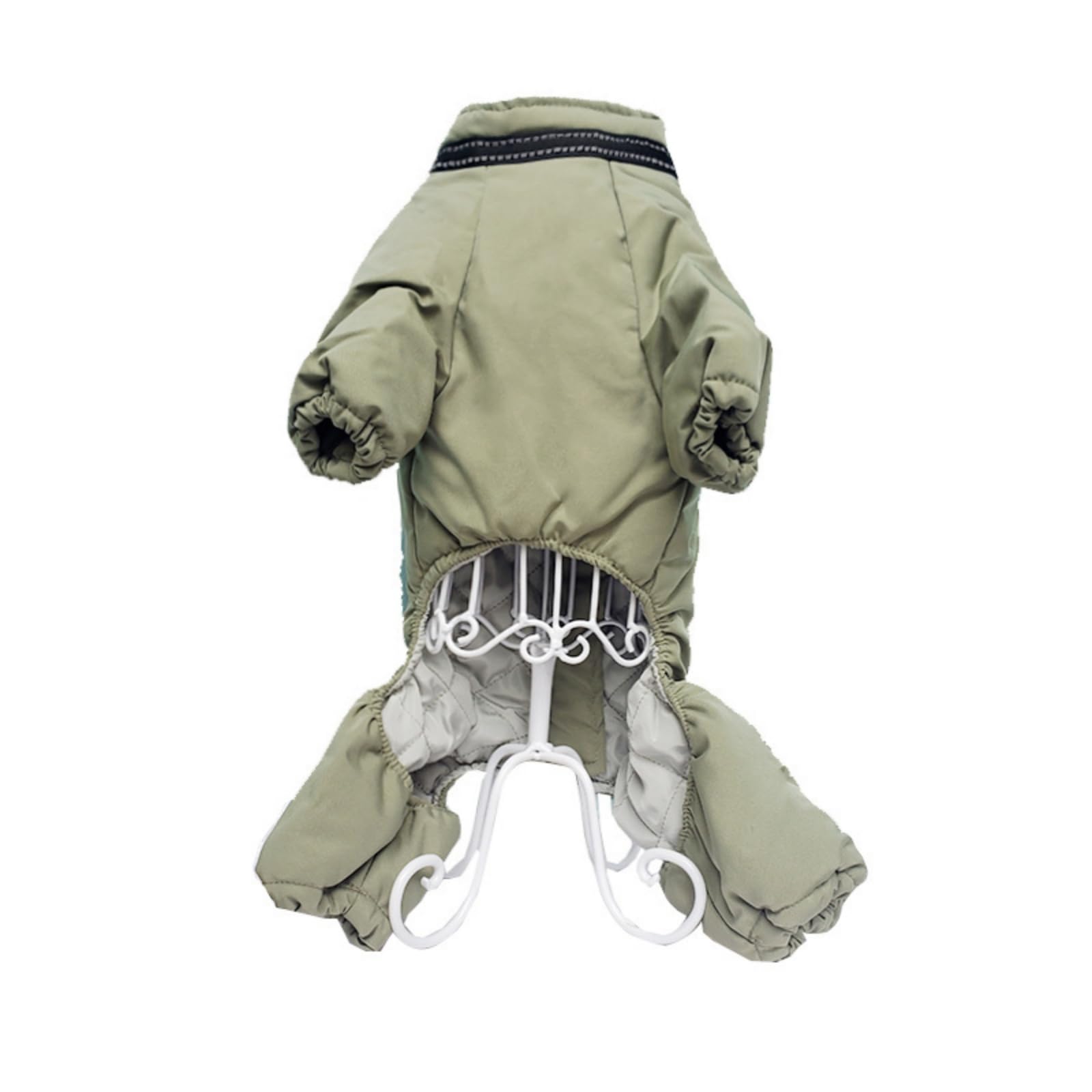 Chaqueta cálida para perro, traje de nieve de invierno para perros, abrigo de forro polar para clima frío con anillo en D, perfecto para perros grandes, medianos y pequeños, ropa cómoda y duradera