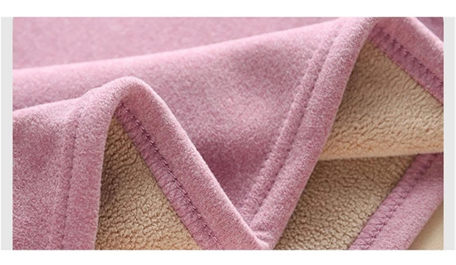 Thermo-Sets Für Damen Winter-Damen-Thermounterwäsche, Dickes Intim-Set, Fleece, 2-teilig, Unterhose und Unterhemden Atmungsaktiv Und Thermowäsche Set(Orange red,4XL(70-80kg))