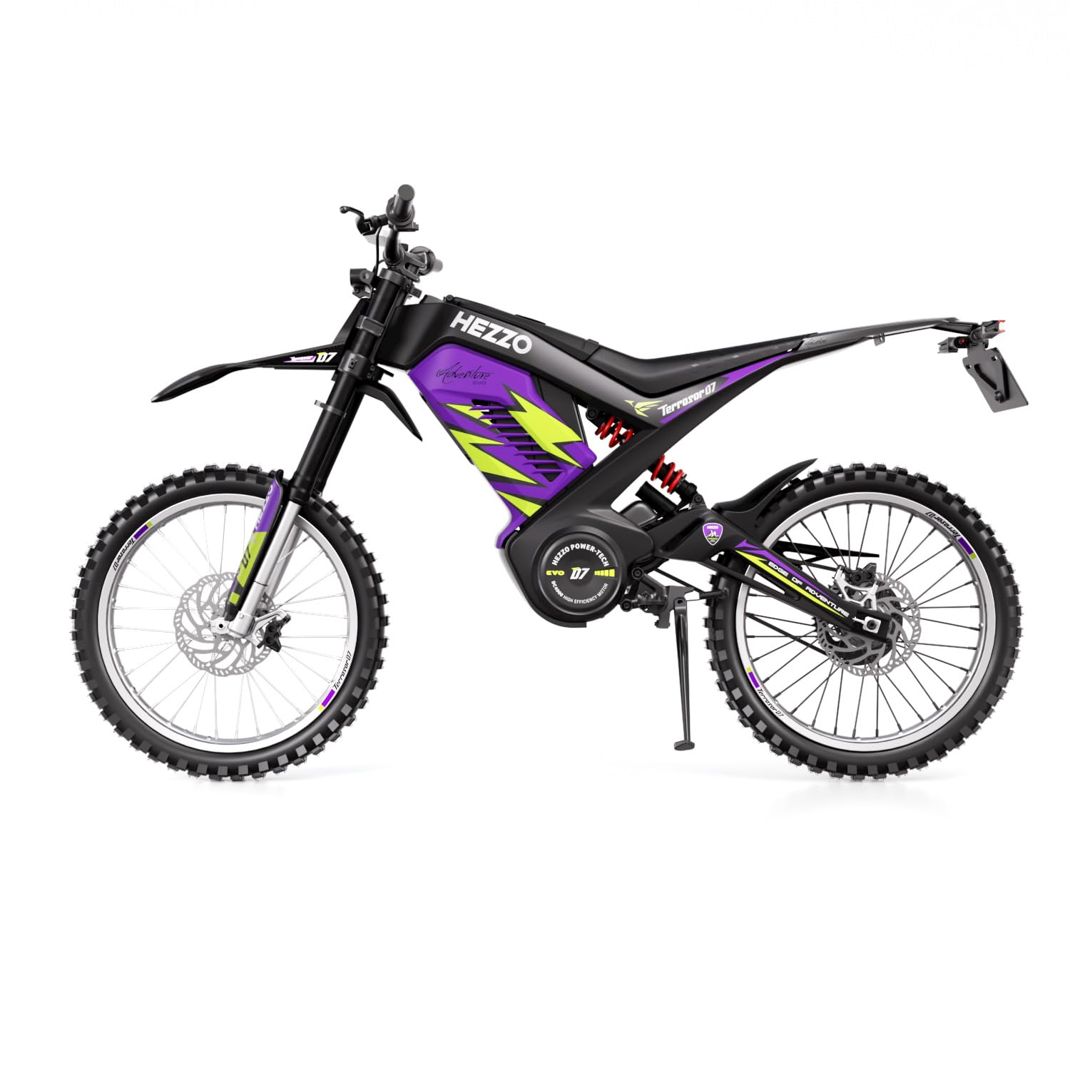 72v8000W35AH Electric Dirt Bike, Off-Road Motorcycle with Disc Brakes,Top Speed 80km/h,Middle Motor