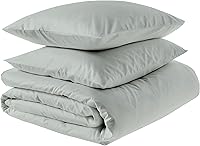 Vista 9 de Yaxa Aware Juego de fundas de almohada 100% algodón orgánico de 300 hilos, color rubor, estándar, paquete de 2, 32 x 20 pulgadas