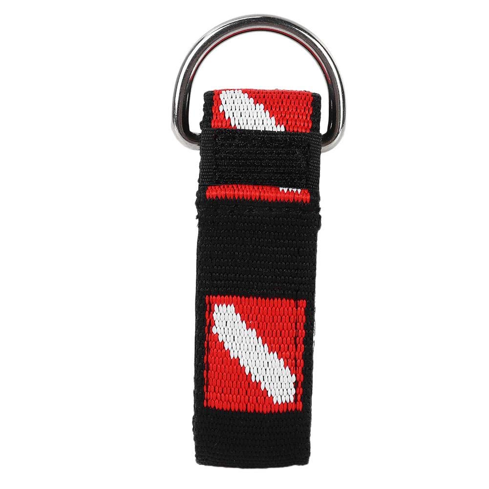 Dragonne De Plongée Universelle, Cordon De Suspension Avec Anneau En Forme De D Et Clip 95056073