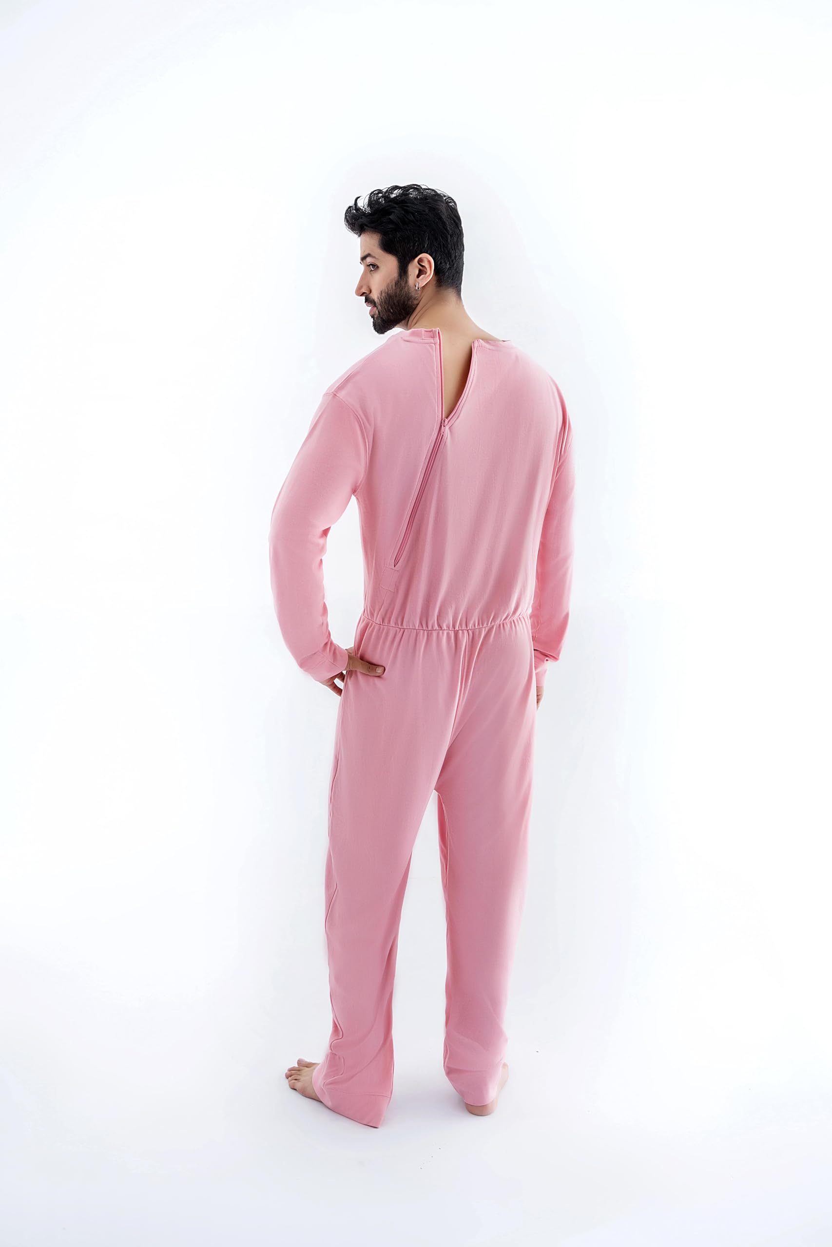 Comfort & Care Apparel Pflegeoverall mitRücken- und Beinreißverschluss lang Größe S/M/L/XL/XXL / 3XL