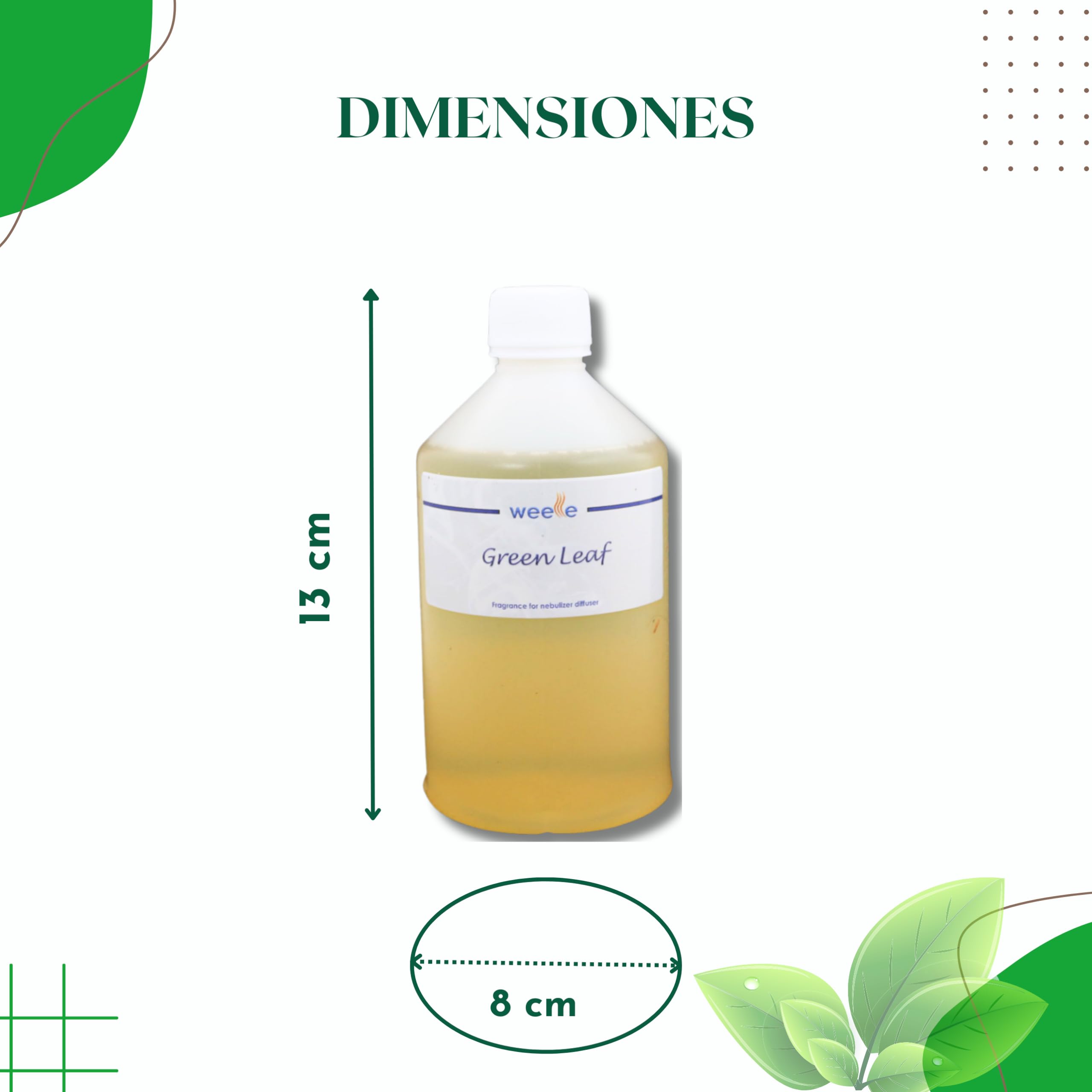 Recambio Ambientador para Difusores de Nebulización Profesionales 500 ml Perfume para Hogar
