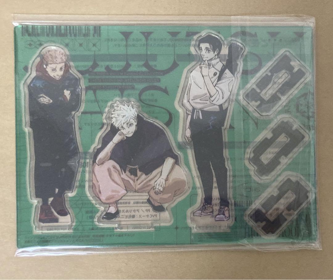 呪術廻戦 ジャンプGIGA ギガ アクリルスタンド 五条 虎杖 乙骨 60個 呪術廻