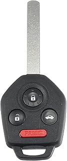 X AUTOHAUX 4 Button Car Keyless Entry Remote Control Key Fob Proximity Smart Fob CWTWBU766 for Subaru Outback 2010-2014 Legacy 2010-2014 433MHz 4D60 Chip