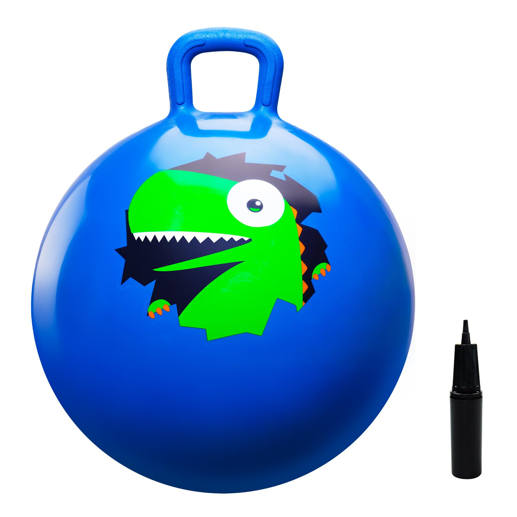 Vastoy 20 Inch Space Hopper Ball for Kids 6-9 Years, Anti-Slip Space Hopper with Hand Pump