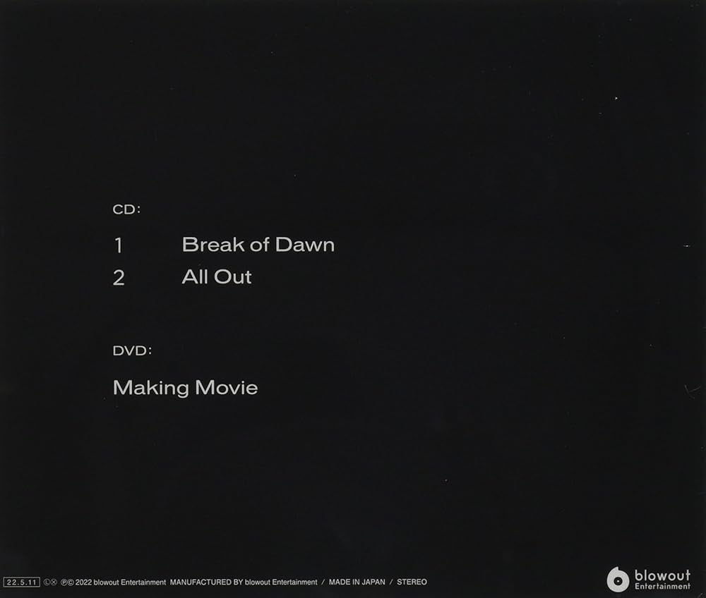 (未使用･未開封品)　DAWN (初回生産限定盤B)(DVD付) kmdlckf Amazon.co.jp: DAWN (初回生産限定盤A)(Blu-ray付): ミュージック