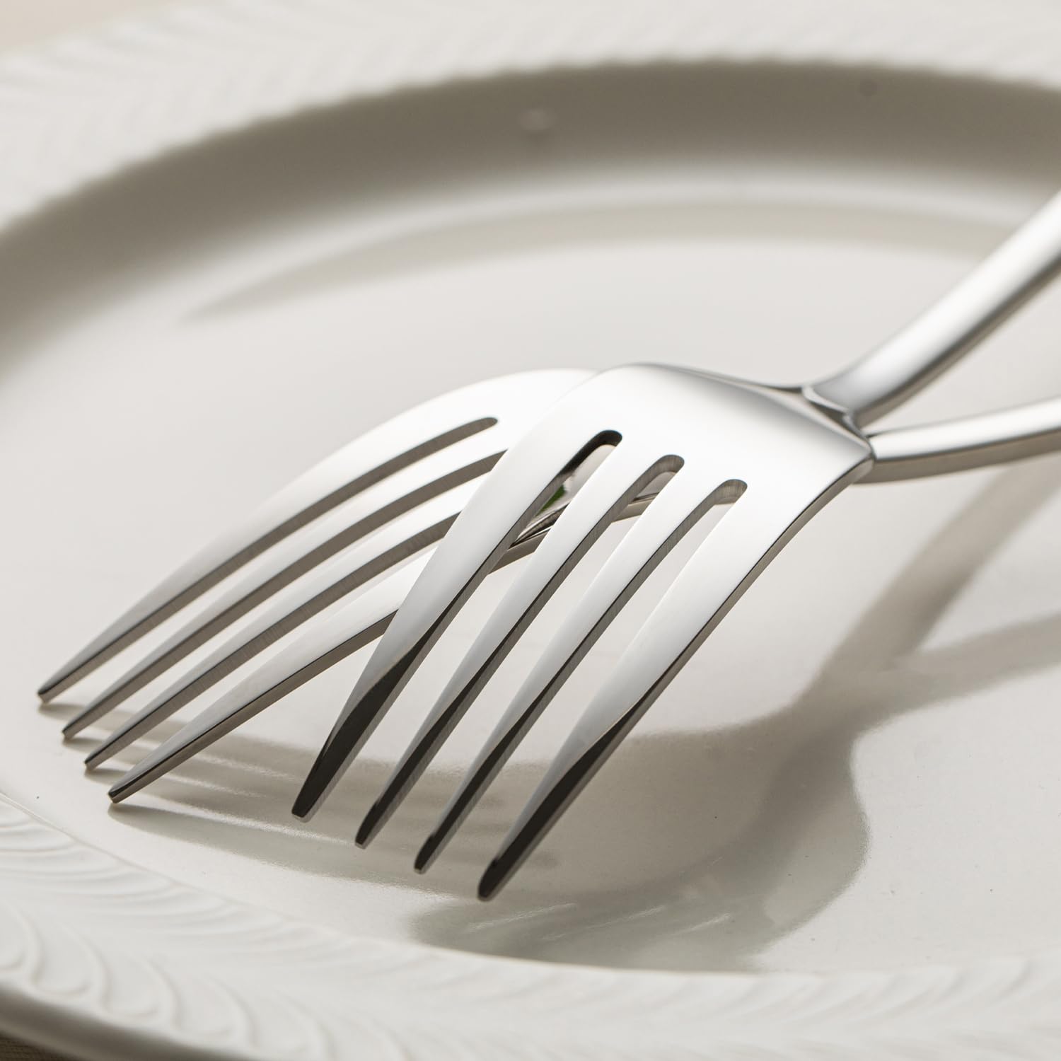 KINGSTONE Forks 12 Piece Dinner Forks Set, 18/10 Stainless Steel, 8.18 Inch — Amazon image 6