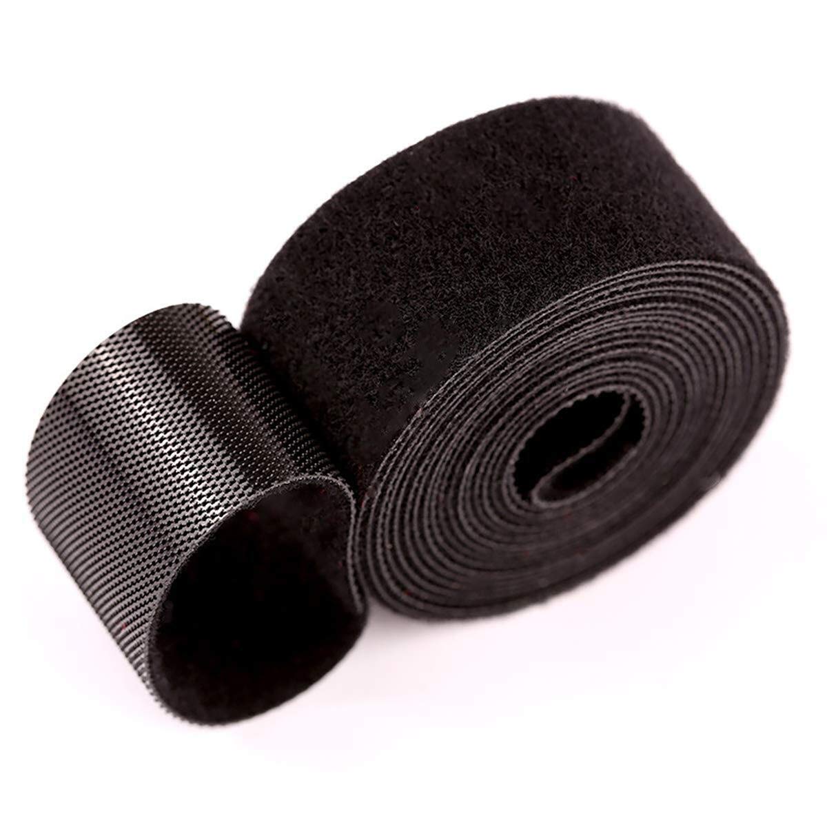 Nastro per strumenti fai da te Accessori Fascetta per cavi Nastro - Rulli per fascette per cavi bifacciali Nastro di fissaggio Avvolgimento Corda di filo Cinghia di fissaggio riutilizzabile Fascette