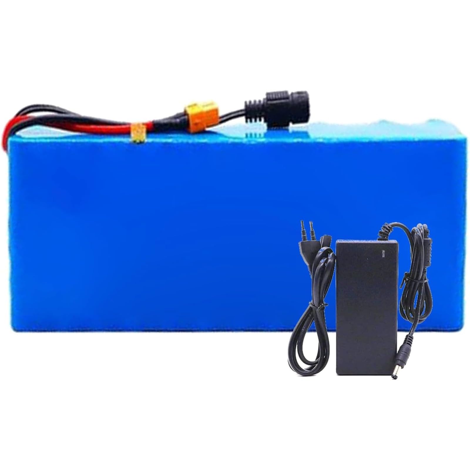 48V 42Ah 13S3P Batería De Iones De Litio Para Bicicleta Eléctrica, Con Cargador, BMS Integrado, Batería Para Patinete Eléctrico, Para Motores De 0 A 1500W Bullet+SM