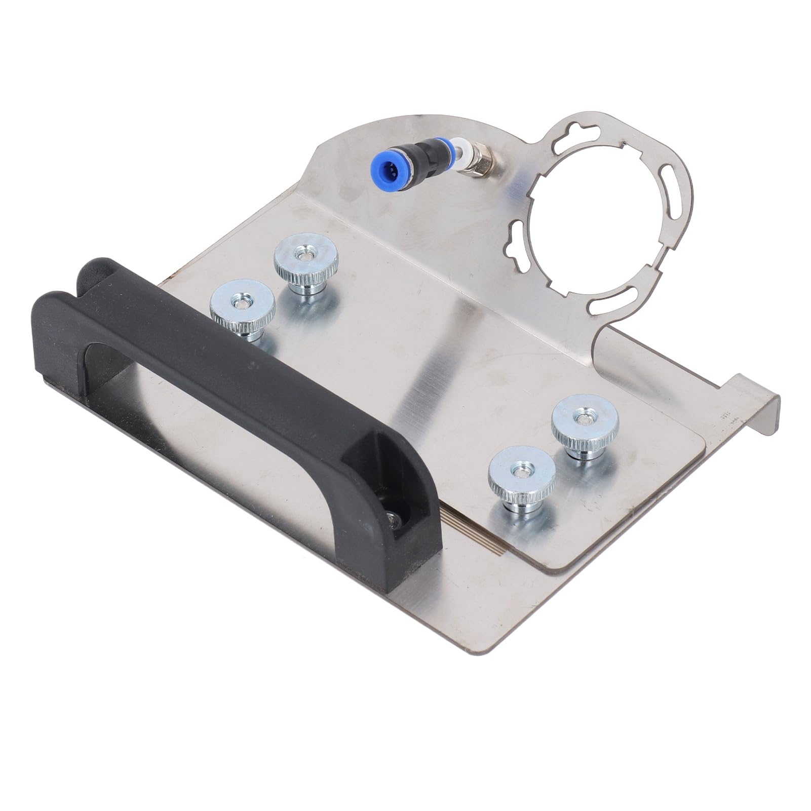 Goshyda Angle Grinder Stand, Stainless Steel, Secure Clamping, Adjustable, for Tile Cutting