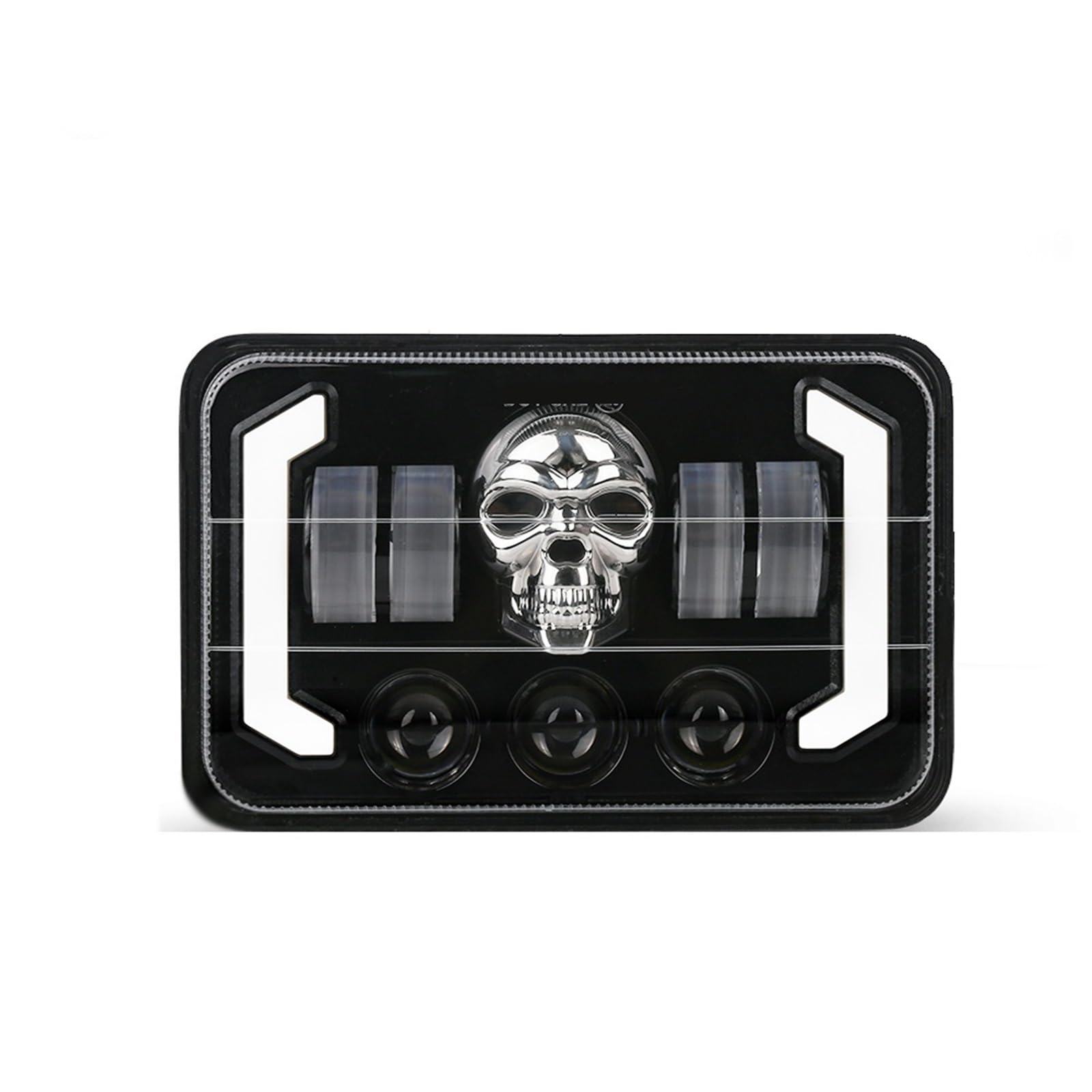 Zestaw reflektorów Reflektory 4x6 cali LED reflektor DRL Hi-Lo lampa pasuje do Jeep Wrangler JK Cherokee XJ 12V 24V(1PC)