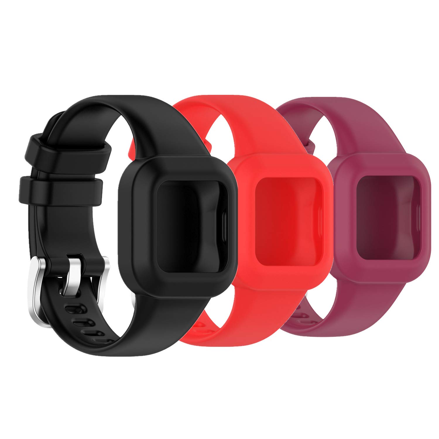 Muovrto Strap for Garmin vivofit jr. 3,Silicone Replacement Watch Band