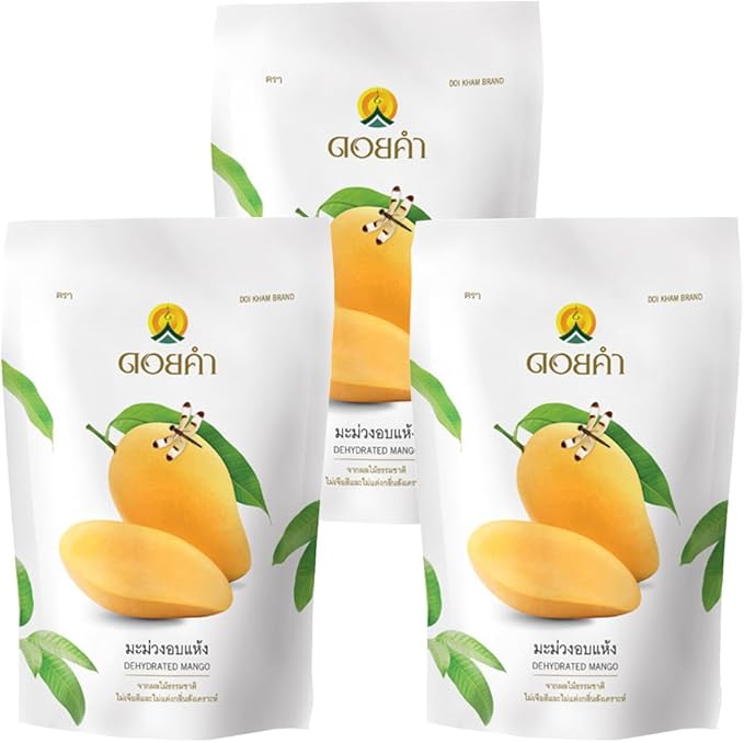 Amazon Siam Heritage ドライマンゴー タイ産 140g 3袋セット タイ王室プロデュース お土産に最適 タイオリジナルブランドの ドイ カム Siam Heritage ドライフルーツ 通販