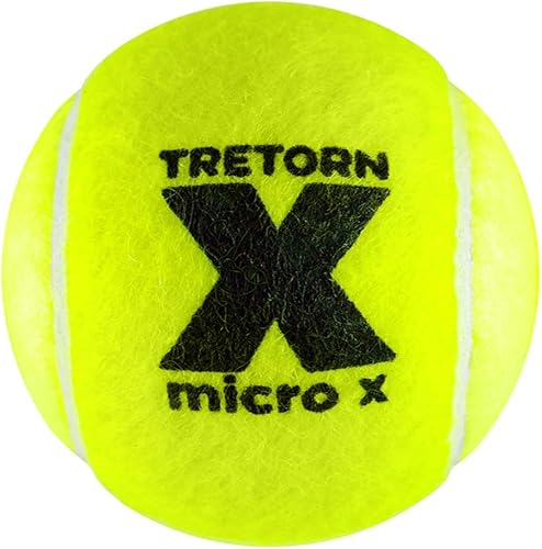 Miniatura 2 de TRETORN Micro-X (amarillo) Pelotas de tenis sin presión (bolsa de 72 bolas)