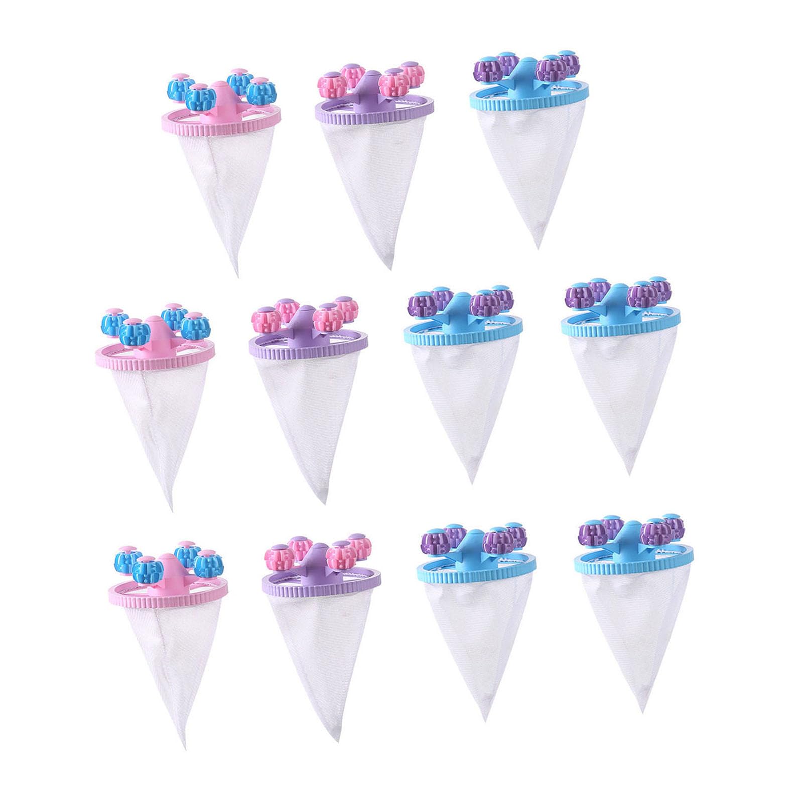 Laundry Debris Collector Floating Mesh Bag Washer Lint Filter, Helper for Home Wash Loads and Clothing Floating Washer Lint Catcher Laundry Hair Collector Mesh Bag Debris Filter Pet Hair Wash