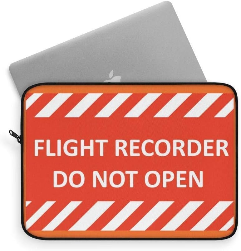 Laptop Cover Bag Sleeve Aviation Inspired Gift