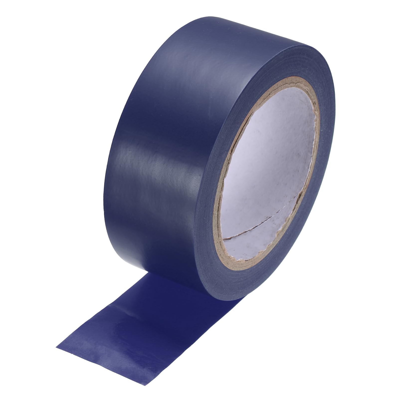 sourcing map Vinyl Floor Tape 1.8" x 108 ft Non-Abrasive Floor Marking Tape Outdoor Playing Field Marking Equipment for Warehouse Gyms Athletics Restaurants, Blue