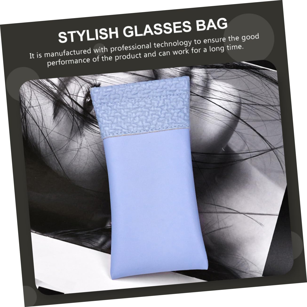 GALPADA 5set Custodia Per Occhiali Scatole Per Bicchieri Organizzatore Di Immagazzinaggio Del Calzino Porta Occhiali Da Sole Multiplo Titolare Borsa Per Occhiali Portatile Pu