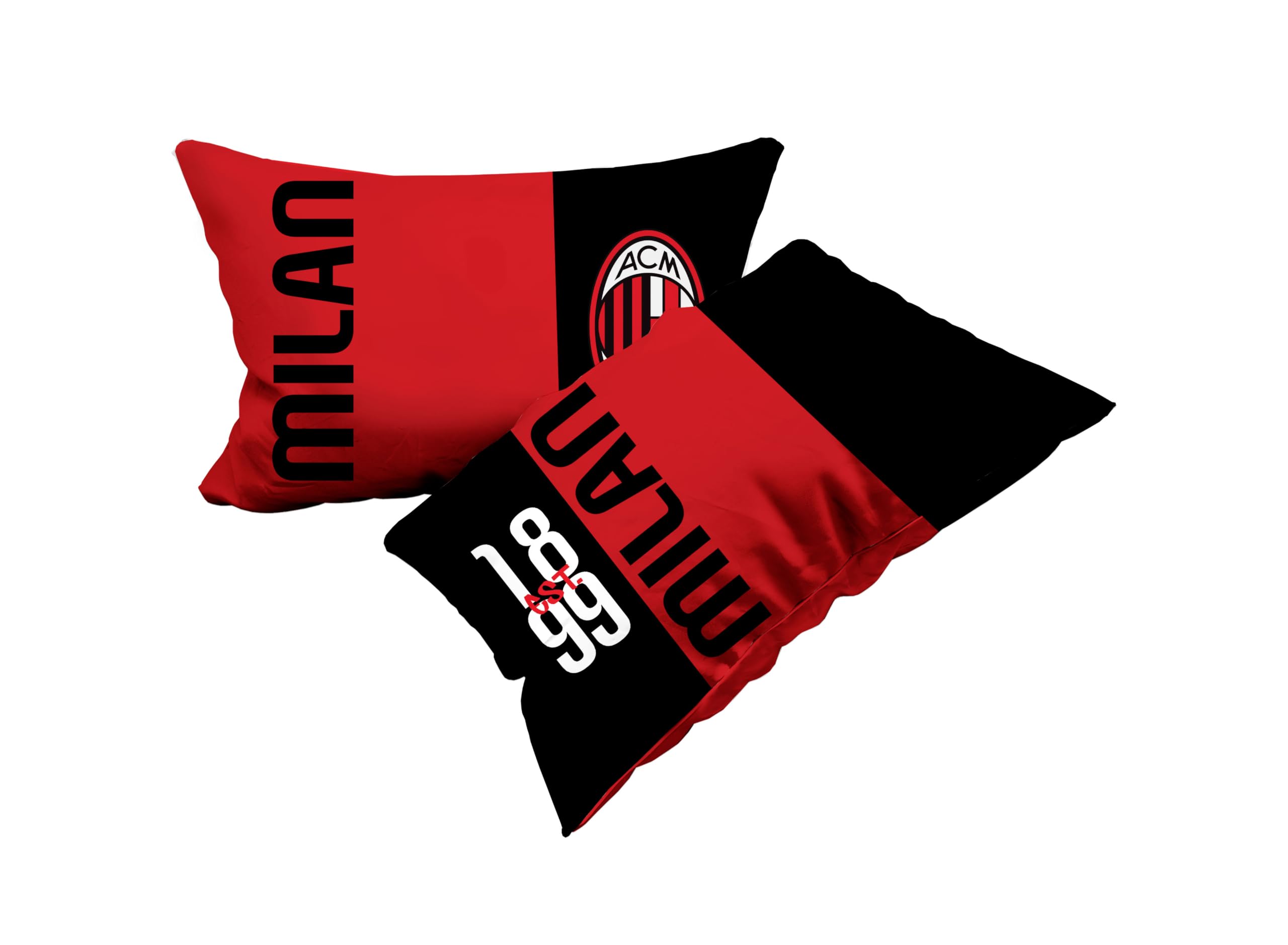 hermet Milan Bettwäsche-Set für Einzelbett, 100% Baumwolle, Bettlaken + Spannbetttuch, Kissenbezug, offizielles Produkt