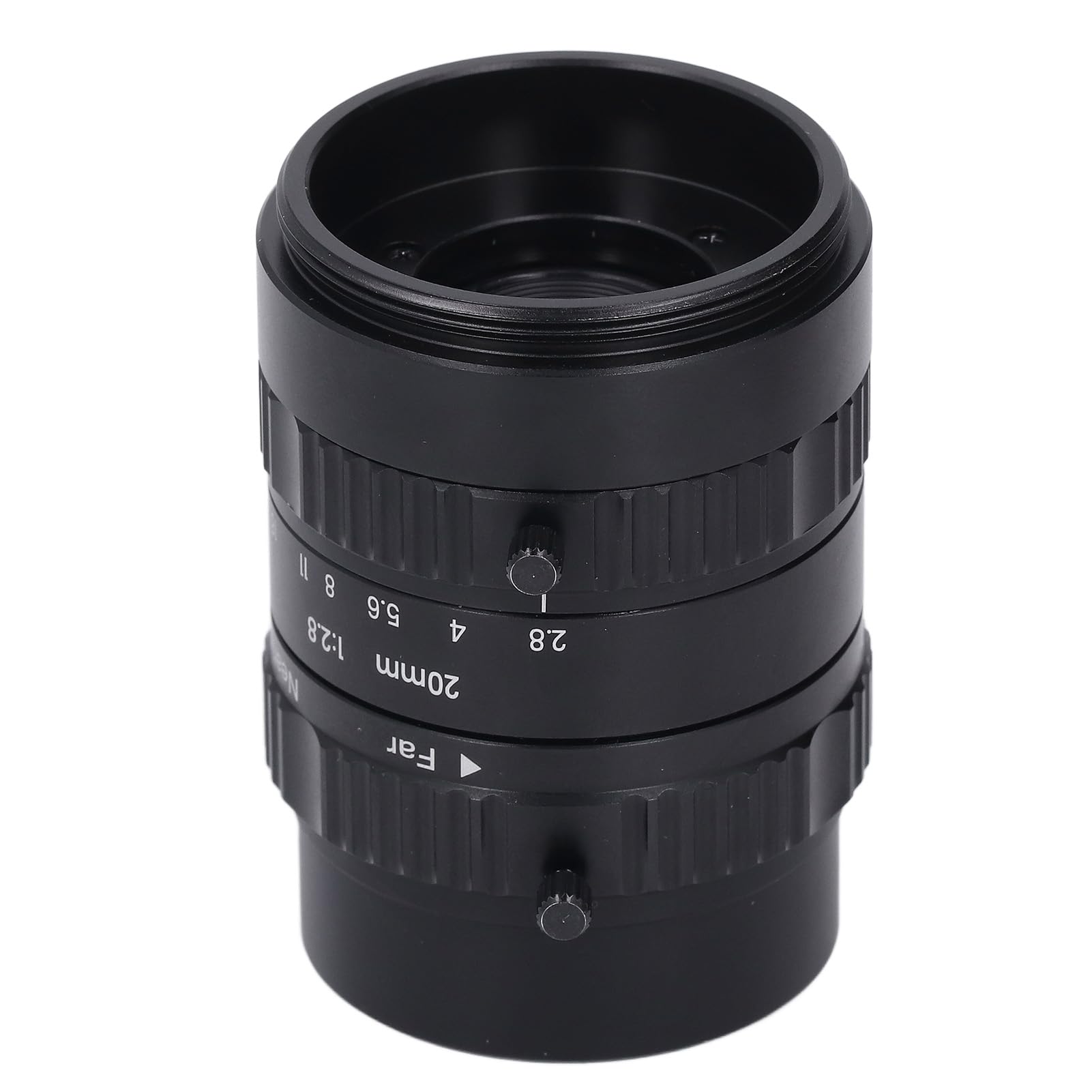 YWBL-WH Lente Industrial de Alta Resolución de 20 Mm, Lente de Enfoque Manual con Montura M42 y Apertura F2.8 para Inspección de Precisión de Semiconductores LCD y Componentes Electrónicos