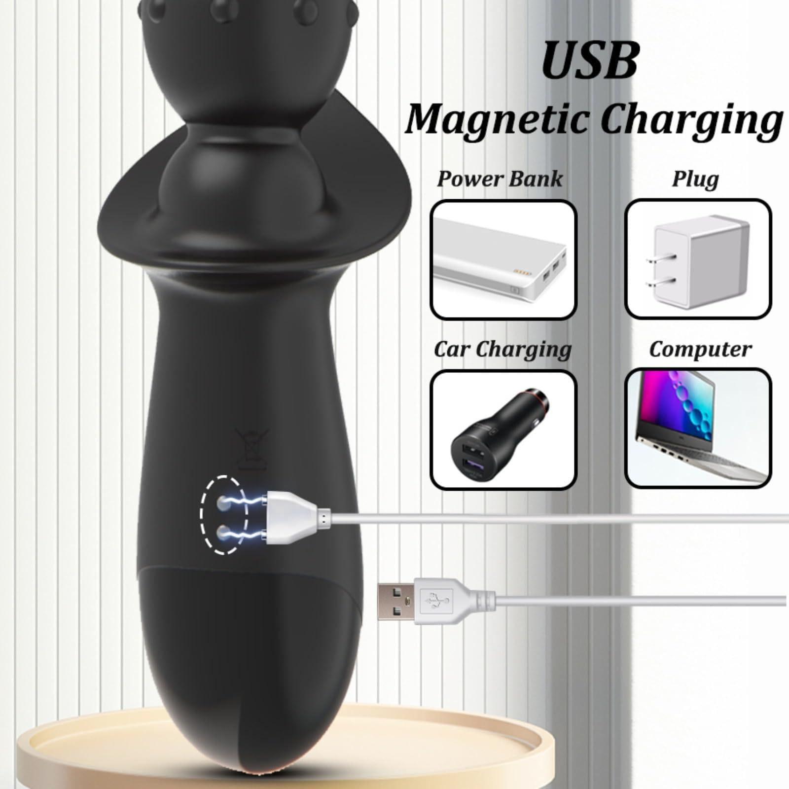 Vibreur Vibrateur Anal Plug Gode Vibrateurs Pour Hommes Femmes Silicagel Butt Plug Vibrateur Hommes Couples Masturbateur Buttplug Sex Toy Sex Machine