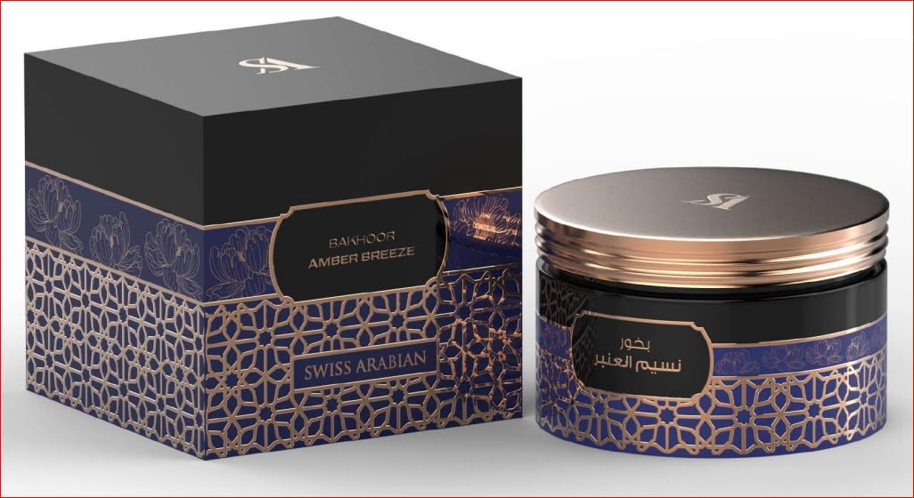 Swiss Arabian Bakhoor Amber Breeze 60grm