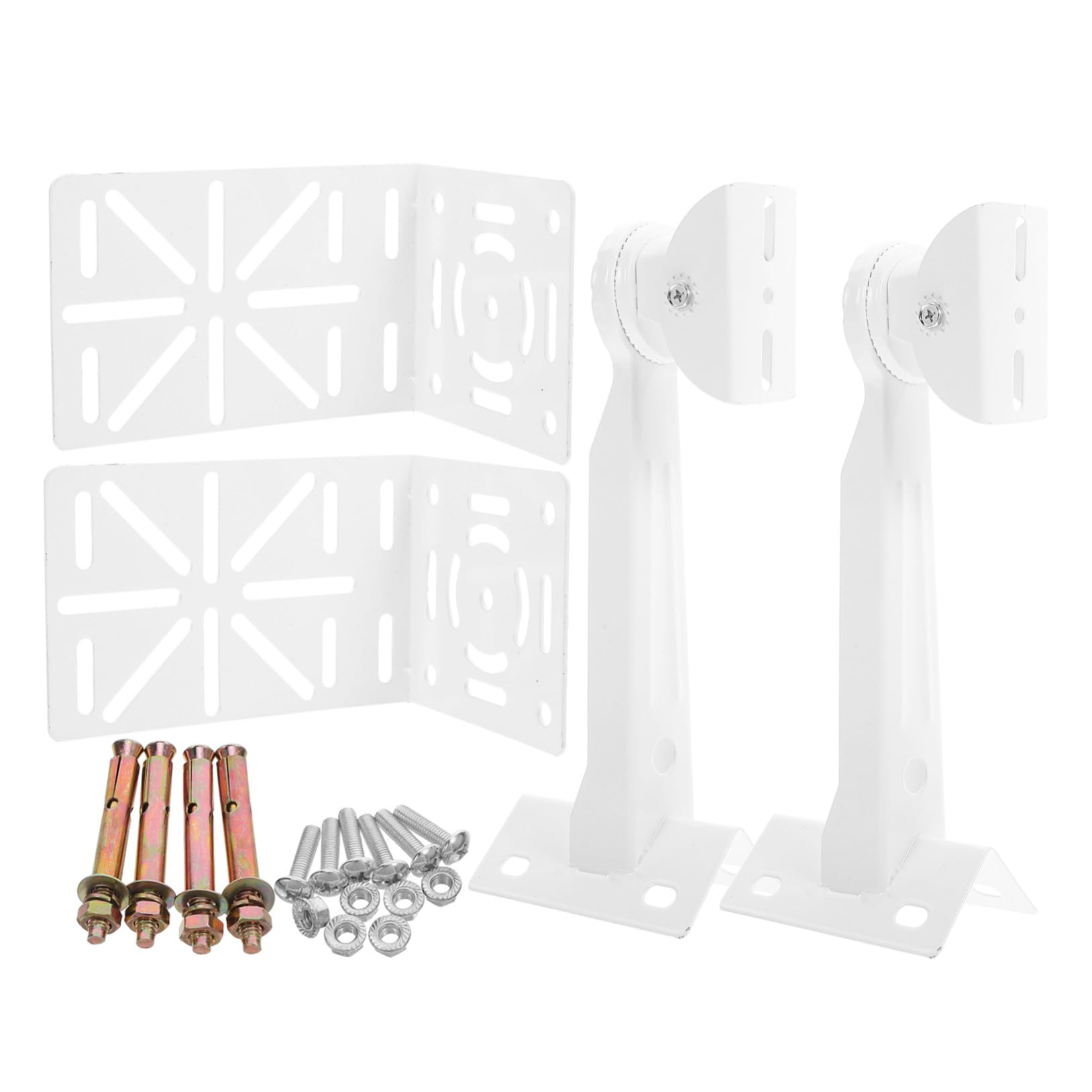 MAGICLULU 2 Sätze Verstärkte Überwachungskamera eckhalterung aus Stahl Verstellbarer Dome Kamera Wand Deckenhalter für Flexible Installation für Gewerbe und Außenbereiche