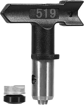 Spray Gun Tip Multi Series Tungsten Steel Reversible Gun Paint Nozzle Tip Size 519#